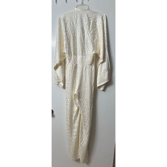Rat and boa Bianco maxi long sleeve animal print jumpsuit size Xs - Picture 5 of 6